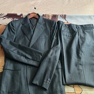 Ralph Lauren Double RL Charcoal Suit